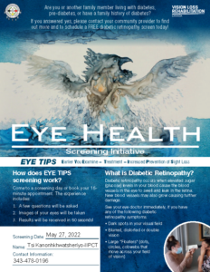 Eye Health Screening Initiative Promo 2022 - May