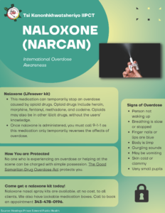 Naloxone education flyer