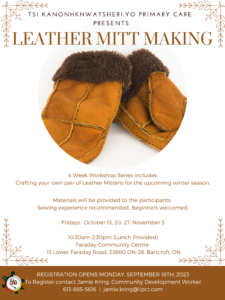 Leather Mittens - Bancroft 2023